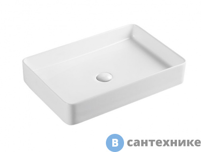 картинка Раковина AZARIO AZ-2174 накладная 600*405*110 мм