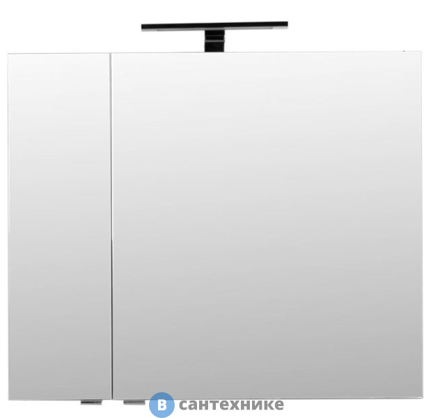 Зеркало-шкаф Aquanet Порто-80 белый (195728)