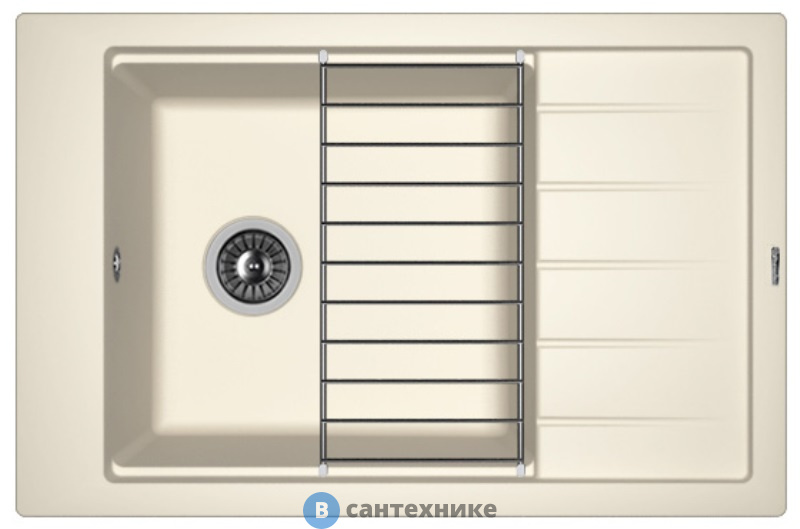 Кухонная мойка FLORENTINA Липси 780P, жасмин FS (20.275.D0780.201)