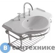 Консоль под раковину GLOBO Paestum 90*60*н60см, подвесная, с комплектом креплений, хром (PASC56 cr)