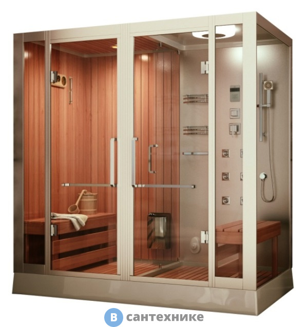 Душевая кабина Frank F-920 L (финская сауна)