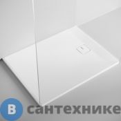 Душевой поддон Salini OASI 900х900х30 мм, с сифоном, S-Stone, матовый, белый (120321M)