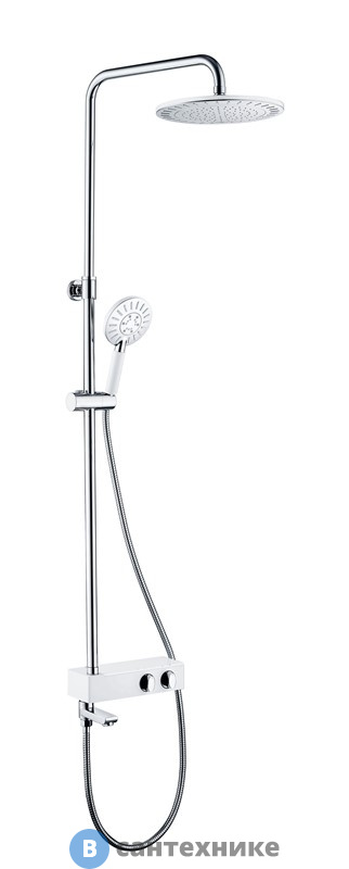 Душевая стойка WELTWASSER WW DP 20174 хром