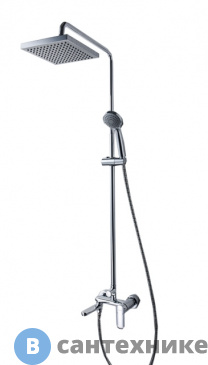 картинка Душевая стойка Bravat Opal F6125183CP-A-RUS