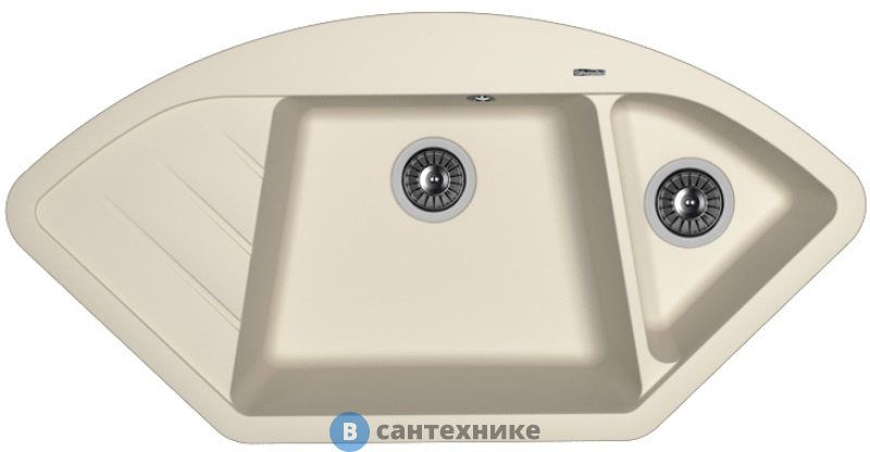 Кухонная мойка FLORENTINA Веста, жасмин FS (20.285.E1005.201)