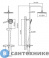 картинка Душевая система ESKO STT5054 с термостатом