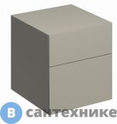 Шкафчик Geberit XENO 500.504.00.1 боковой низкий /45х51х46,2/ (матовый серый)