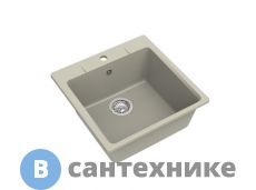 Кухонная мойка EWIGSTEIN Gerd 50 1-чаша 510*510мм топаз