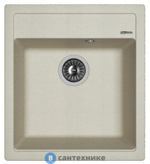 Кухонная мойка FLORENTINA Липси 460, грей FS (20.280.B0460.305)