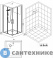 картинка Душевая кабина ESBANO EST-FORA-90CKR