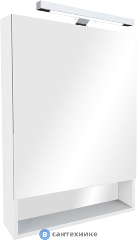 Зеркальный шкаф Roca GAP ZRU9302887 белый глянцевый (80x12,9x85)