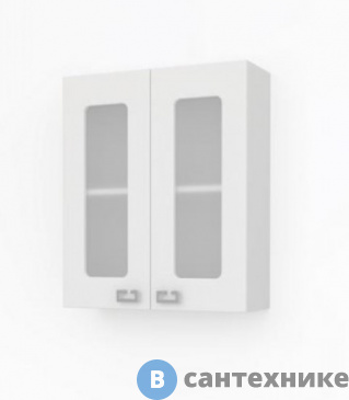 картинка Шкаф Какса-а ВИТРАЖ 60 настенный 2 двери /003431/