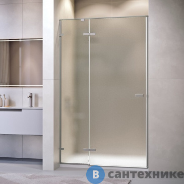 картинка Душевая дверь RGW LE-004-Gr  110*195 серый/ матовое (351200411-210)