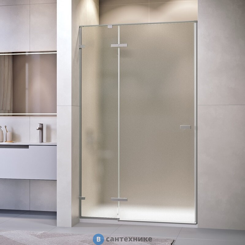 Душевая дверь RGW LE-004-Gr  110*195 серый/ матовое (351200411-210)