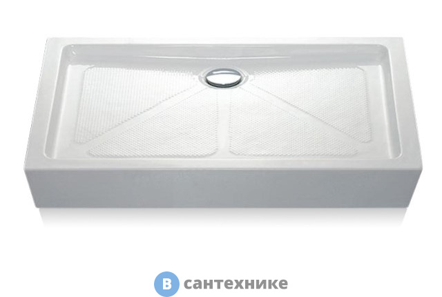 Душевой поддон AZARIO 800*1200*150 к VANCOUVER 1131 800, MILTON 1131 LR (P1812 R/L)