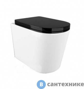 картинка Унитаз подвесной Arcus КB-302 (сиденье черное дюропласт)