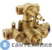 Встраиваемая часть CISAL ZA01810104 термостатического смесителя с переключателем на 2 положения
