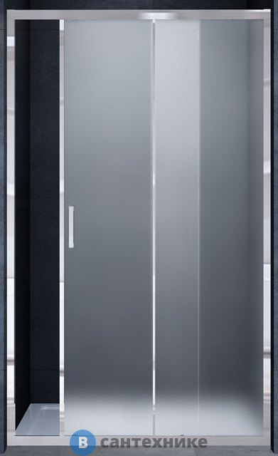Душевая дверь Vincea Alpha VDS-3AL130MT, 1300, хром, стекло текстурное