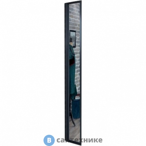 Душевое ограждение Jacob Delafon E94WS30-MZ NOUVELLE начальный модуль /30х200/ (зеркальное стекло, черный профиль)