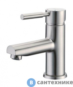 картинка Смеситель WasserKRAFT Wern 4203 для раковины латунь, покрытие «матовый хром»