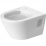 Унитаз подвесной Duravit D-Neo 370х480 мм безободковый, белый (2587090000), без сиденья