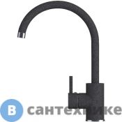 Смеситель кухонный TOLERO Элара №911 чёрный (464094)