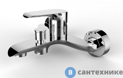 картинка Смеситель WELTWASSER WW MX BONN 303 Хром. для ванны однорычажный