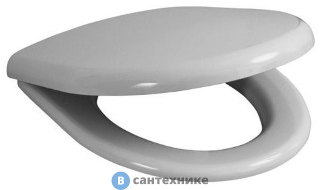 Крышка/сиденье Jika 932813000639 BALTIC хром.петл (бел.)