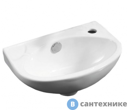 картинка Раковина AZARIO AZ-41203 угловая 37*25*15 см