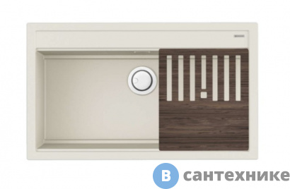 картинка Кухонная мойка OMOIKIRI Kitagawa 86-LB-WH белый (4993795)