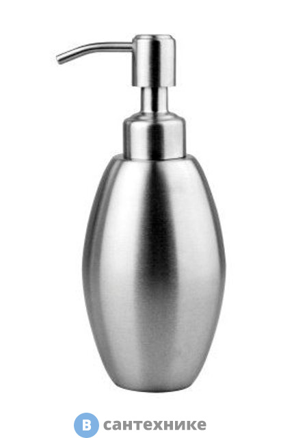 Дозатор для жидкого мыла WasserKRAFT Ruwer K-6799, 330 ml нержавеющая сталь