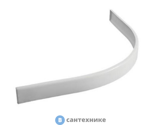 Экран плоский Cezares TRAY-AS-RH-120/90-100-SCR-L из искусственного мрамора