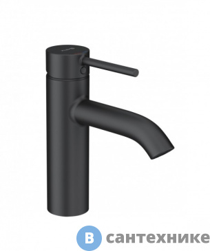 картинка Смеситель Kludi BOZZ 382823976 для умывальника, черный мат.