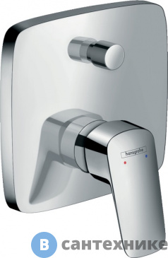 картинка Смеситель Hansgrohe 71405000 Logis для ванны