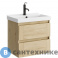 картинка Тумба под раковину Aqwella ASTRID 60,5 AST0106DD (подвесная, дуб давос натуральный)