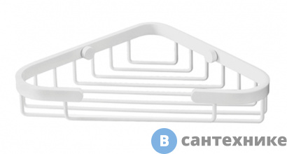 картинка Полка металлическая WasserKRAFT K-733 White