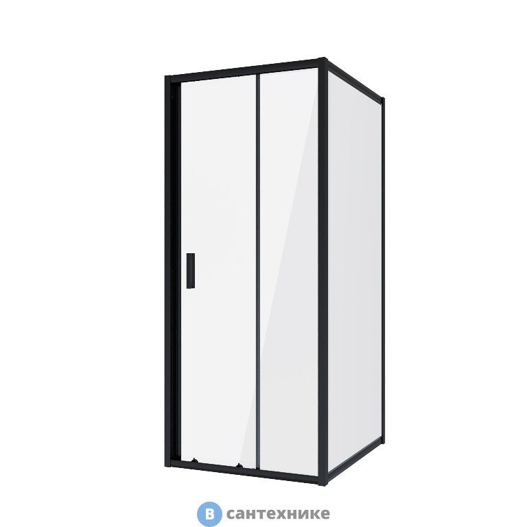 Душевое ограждение Niagara NG-82-11AB-A100B (110*100*195) прямоугольник, дверь раздвижная, без поддона