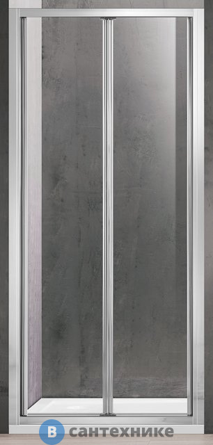 Душевая дверь Vincea Garda VDB-1G900CL, 900x1900, хром, стекло прозрачное (VDB-1G900CL)