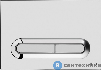 картинка Кнопка смыва VitrA Loop T 740-0780 для 740-XXXX, гл.хром