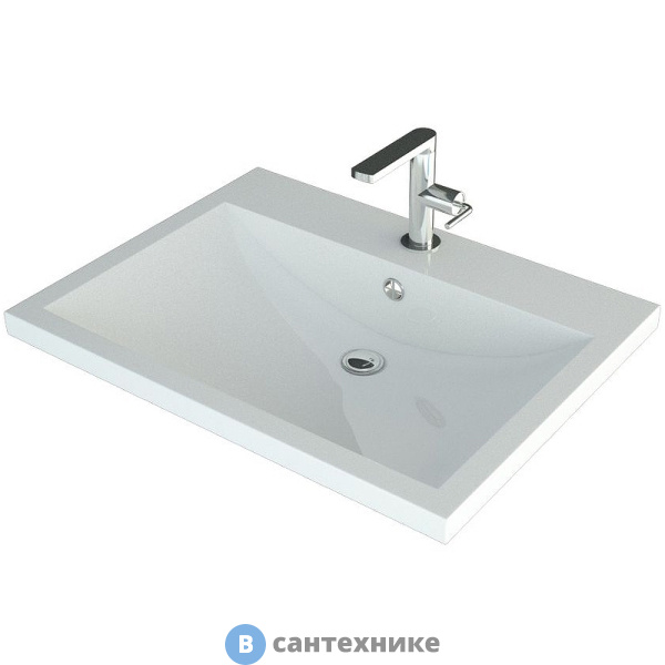 Раковина Art & MAX AM-LAV-580-MR-A из искусственного мрамора