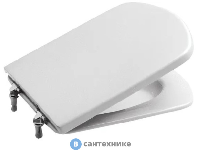 Сиденье/крышка Roca ZRU9000040 DAMA SENSO (бел)