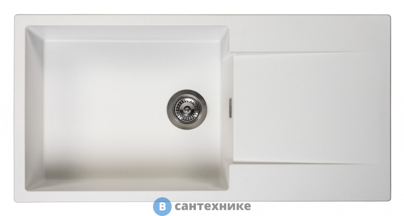 Кухонная мойка Reginox Amsterdam 540 Pure White 3,5" (R30790)