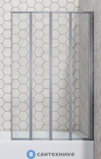 Шторка для ванны Ambassador Bath Screens 16041111R (1000x1400)