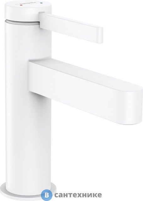 Смеситель Hansgrohe 76010700 Finoris для раковины, белый матовый