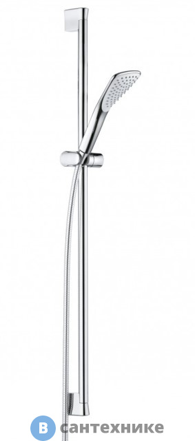 Душевой гарнитур Kludi FIZZ 6764005-00 1S длина штанги 900 мм, хром