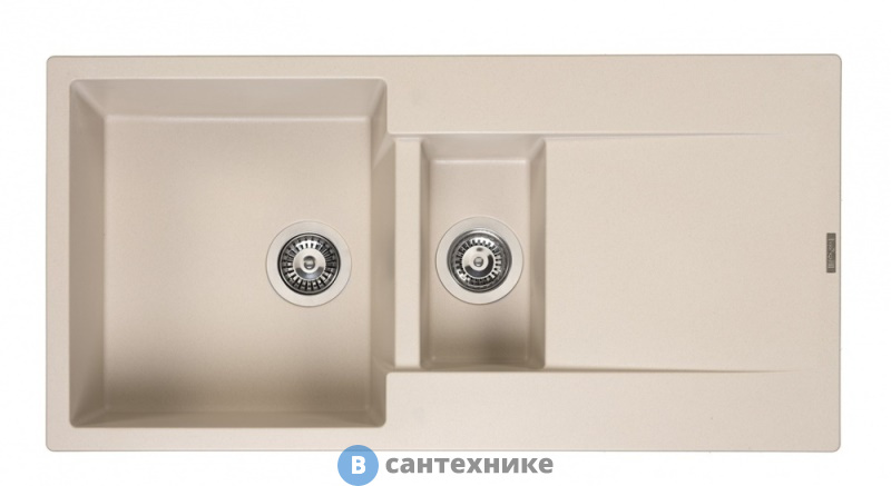 Кухонная мойка Reginox Amsterdam 15 Caffe Silvery 3,5" (R30981)