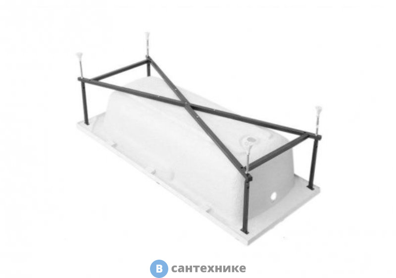 Каркас сварной для ванны Aquanet ROMA 150*70 (197170)