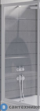 картинка Шторка для ванны Riho VZ LUCID GD501 800 x 1500 White (G005046122/GDB508W000)