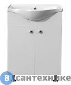 Тумба Loranto Моника New 65 (660*830*450) с раковиной (арт. 7065) Basic 65 (CS00071367)