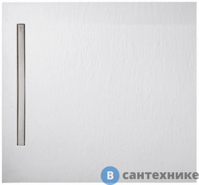 картинка Душевой поддон Jacob Delafon SURFACE E62624-SS2 квадратный /90х90х3/ (белый гипс)